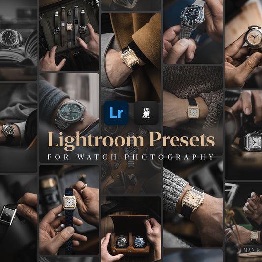 Adobe Lightroom Presets for Watch Photography